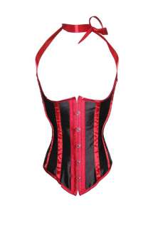   pieces 1 corset and 1 g stirng size s m l xl xxl red and purple si ze