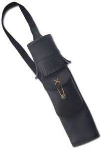 TRADITIONAL BACK ARROW QUIVER SYNTHETIC LEATHER SAQ139  