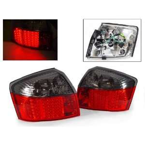   of Depo Red and Smoke Lense LED Tail Lights   Audi A4 B6 4DR 2002 2005