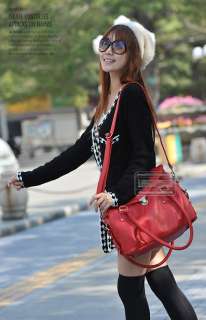 Fashion Womens PU Leather Messenger shoulder Bag C53  