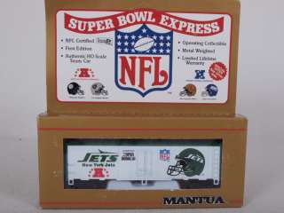 Mantua 733 918 HO 40 Boxcar New York Jets Superbowl  