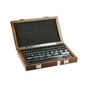 81 Piece ISO Accredited Gage Block Set   Model GSI81RB Includes 