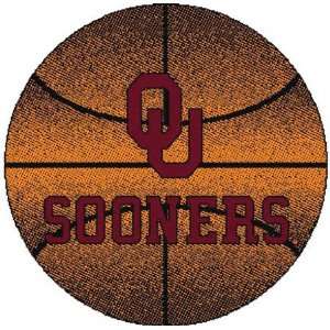 Oklahoma Sooners Basketball Rug 