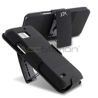   Holster Case+Belt Clip Shell w/Stand For Motorola Droid Bionic XT875