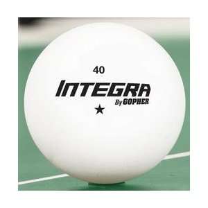  Gopher Integra 1 Star Table Tennis Balls Sports 