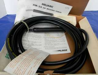 NEW LINDE HELIARC HW 24 AIR COOLED TIG WELDING TORCH  