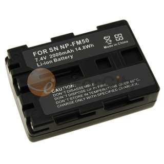   for sony np fm50 np fm30 quantity 1 never run out of battery power