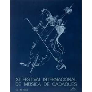    XII Festival International 1983 by Joan Ponc, 20x26