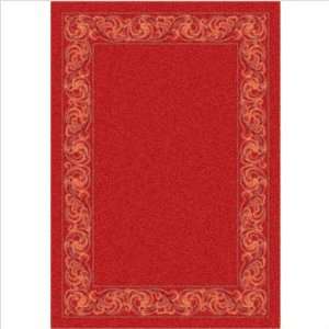  Modern Times Sonata Indian Red Rug Size 78 x 109 