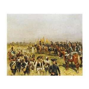 Edouard Detaille   Napoleon Commanding A VIew Of The Prisoners Giclee