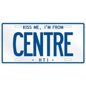  NEW  KISS ME , I AM FROM CENTRE  HAITI LICENSE PLATE 