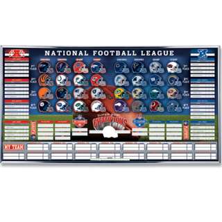 NFL Playoff Standings Board, NEW  
