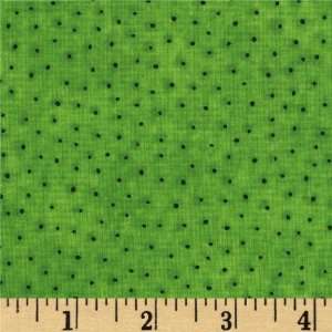  44 Wide Kids Can Quilt Pin Dots Lime Fabric By The Yard 