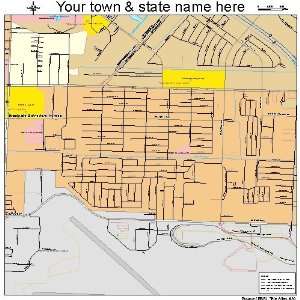  Street & Road Map of Westgate Belvedere Homes, Florida FL 