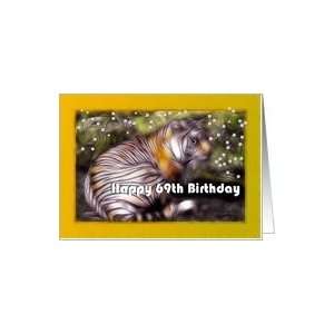 Happy Birthday ~ Age Specific 69th ~ Fractalius Bengal 