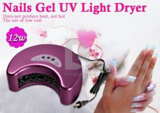   Gel Polish Cure Lamp Harmony Shellac UV Dryer Timer Control  
