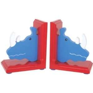  Rhino Bookends Baby