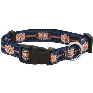 Auburn Tigers Navy Blue Pet Collar 