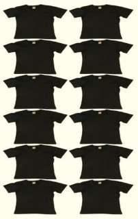 12 New Black bulk lot 8x t shirts xxxxxxxxl nice heavyweight 6.1 
