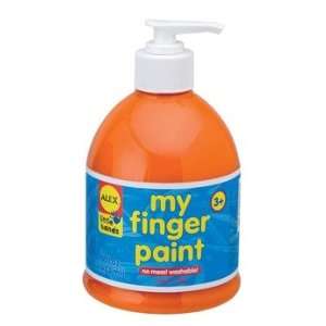  Pump Finger Paint  Orange Toys & Games