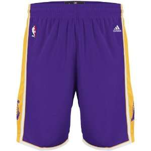  Los Angeles Lakers Adult Swingman shorts by Adidas Sports 