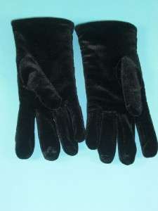   Thinsulate Insulation 40 Gram Black Velvet Like Womens One Size Gloves