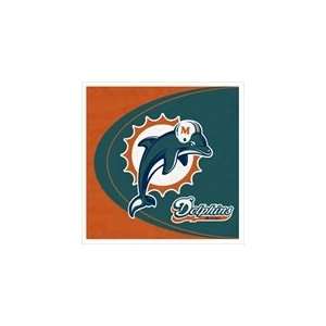 Miami Dolphins Lunch Napkins Toys & Games