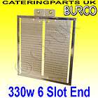 BURCO SPARE PARTS COMMERCIAL 6 SLOT TOASTER END HEATING ELEMENTS
