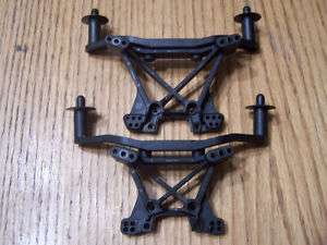   10 Slash 4x4 Front & Rear Shock Towers & Body Mounts 4wd Posts Tower