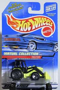 Hot Wheels Virtual Collection Cars Tractor #103 MOC  