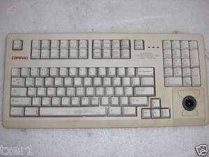 Compaq 186591 001 Keyboard Trackball Combo PS/2 TESTED  