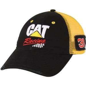 NASCAR Chase Authentics Jeff Burton Hauler Adjustable Hat   Black/Gold