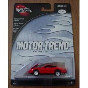   Wheels Motor Trend Magazine Series Jaguar XKR 2/4 Red Toys & Games