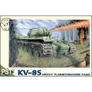 PST MODELS   1/72 KV8S Soviet Heavy Flamethrower Tank (Plastic Models 