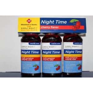  Simply Right Night Time Multi symptom Cold/flu Relief 