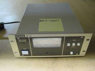 ULVAC GP 2A Pirani vacuum gauge control  