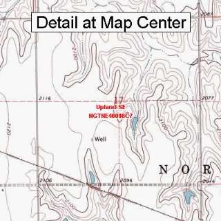  USGS Topographic Quadrangle Map   Upland SE, Nebraska 