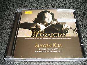 Suyoen Kim   Mozartiana KOREA CD *SEALED*  