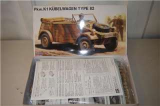 24 PKW.K1 KUBELWAGON Type 82 Hasegawa Plastic Model  