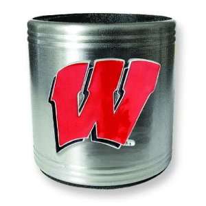   of Wisconsin Insulated Stainless Steel Can Cooler