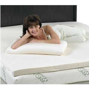  EcoMemoryFoam Pillow with Cover Queen Size