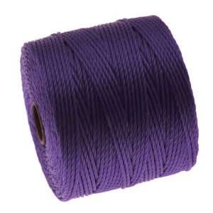  BeadSmith Super Lon Cord   Size #18 Twisted Nylon   Purple 