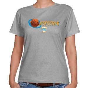   Ladies Ash Basketball Obsession Classic Fit T shirt