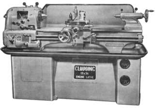 CLAUSING/Colchester 13 Lathe Operating & Parts Manual  