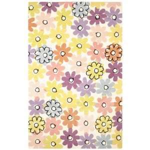    Country Pastels Bubblerary Rug Size 3 x 5