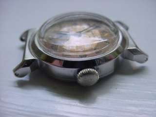 Vintage 1930s Movado Wind up Wrist Watch    Nice Case  