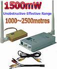 8ch 1500mw wireless audio video av cctv transmitter receiver kit 1 5w 