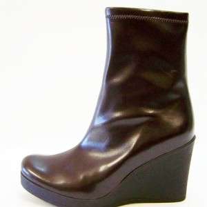 Antonio Melani Cybil Womens Stretch Wedge Boots Brown Size 7.5  