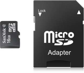   MicroSD Memory Card+SD Adapter for MOTOROLA XOOM Android Tablet  