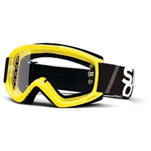   Smith Optics Yellow Fuel V.1 Goggles with Clear AFC Lens Automotive